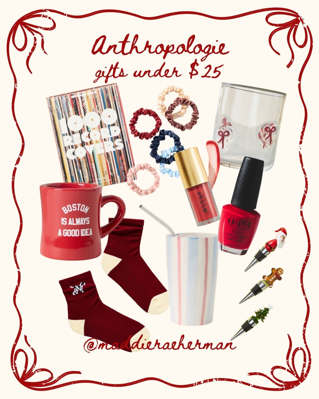 Anthropologie gift guide — affordable gifts #giftsforher #whiteelephant 

#LTKHome #LTKCyberWeek #LTKHoliday