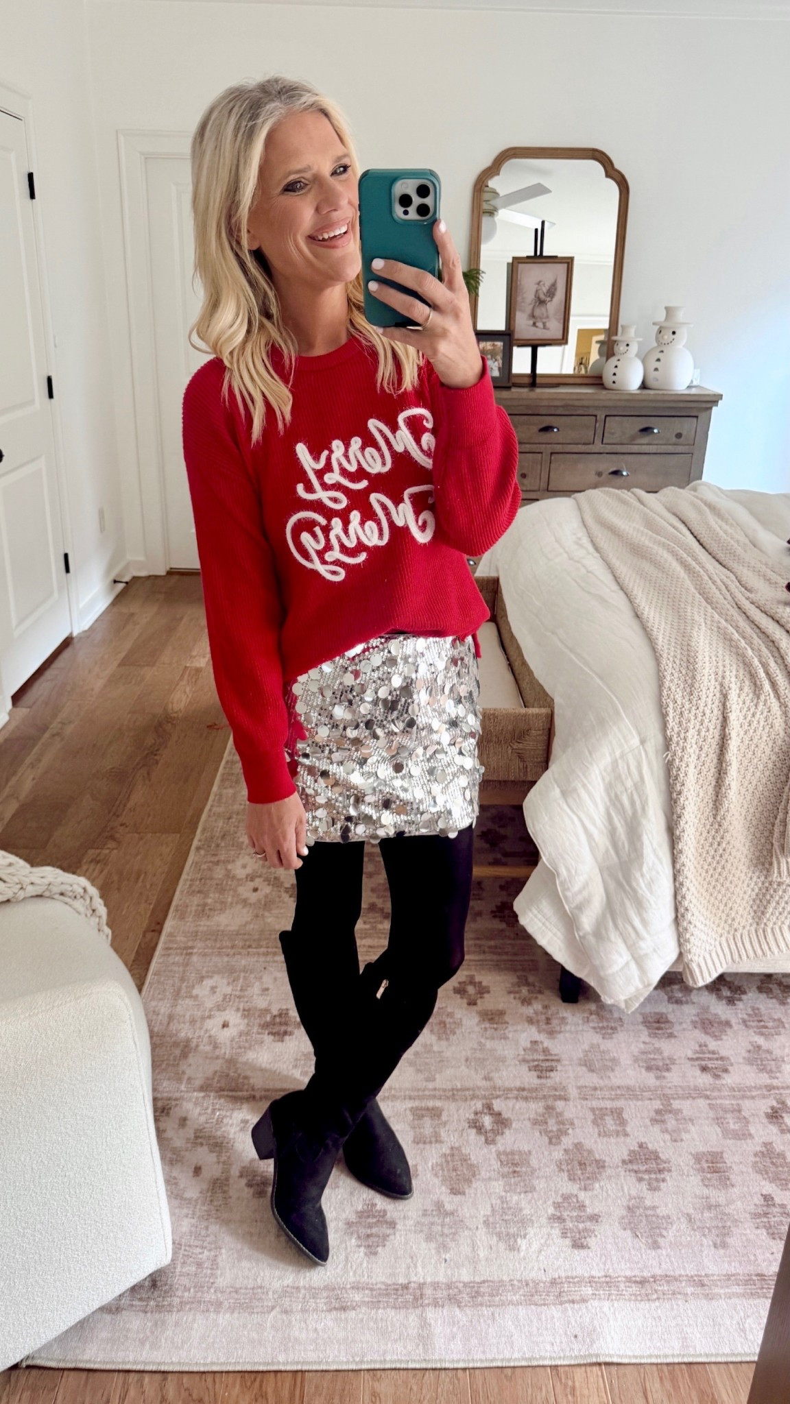 The cutest holiday outfit for all your festivities!🎄🤭

#LTKSeasonal #LTKHoliday #LTKootd