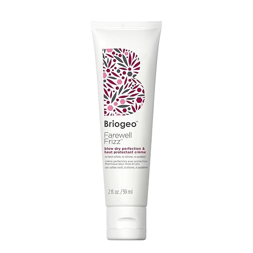 Briogeo Farewell Frizz Blow Dry Perfection & Heat Protectant Crème, Anti Frizz Hair Cream with A... | Amazon (US)
