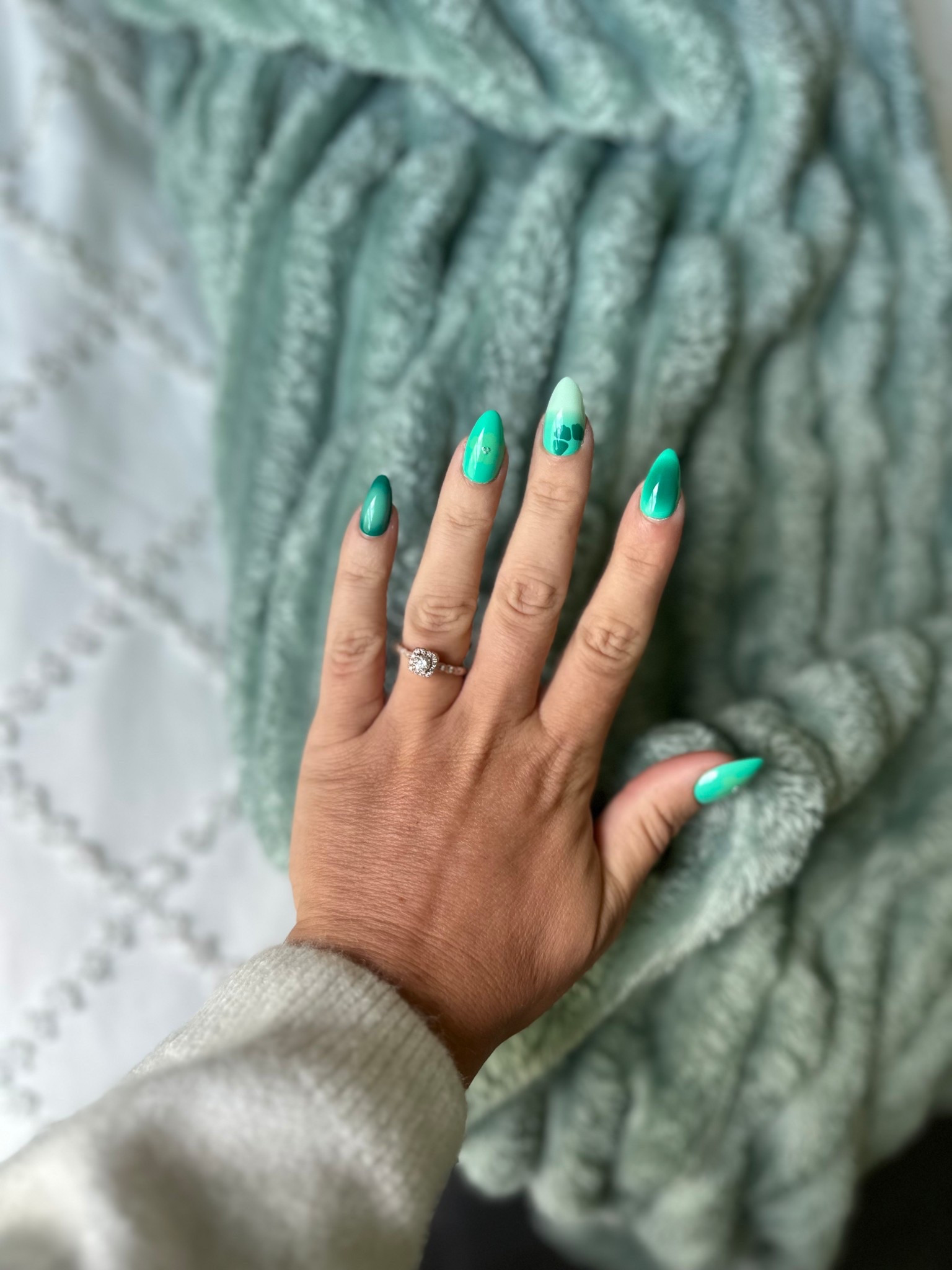 MERMAID NAILS 🧜‍♀️ #glamnetic #pressonnails #summernails 

#LTKBeauty