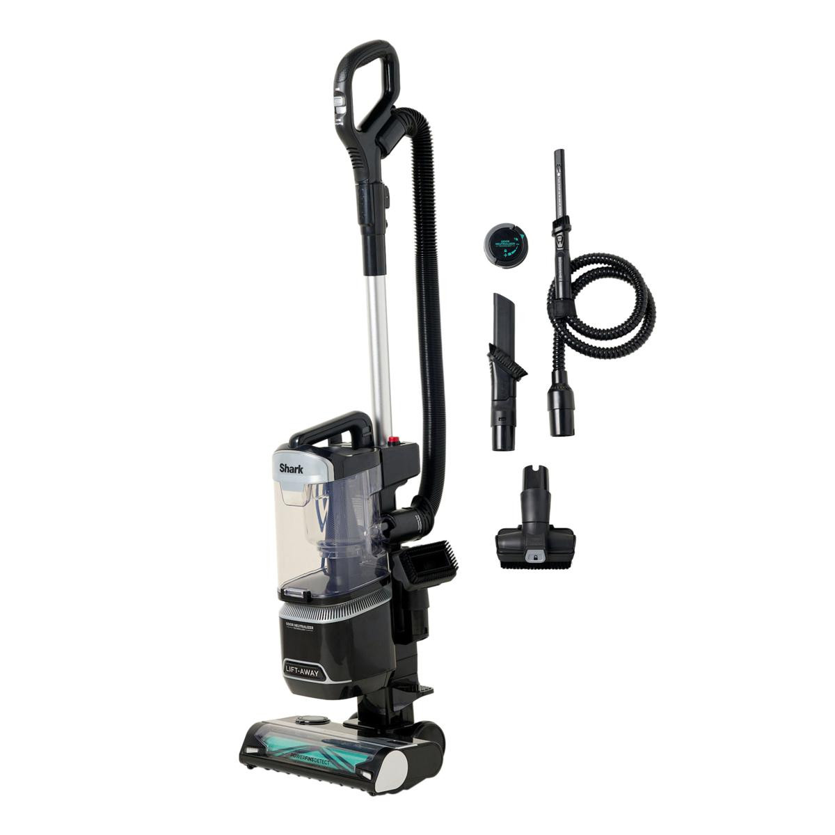 Shark Detect Lift-Away ADV Upright Vacuum w/ PowerFins HairPro & Tools | HSN
