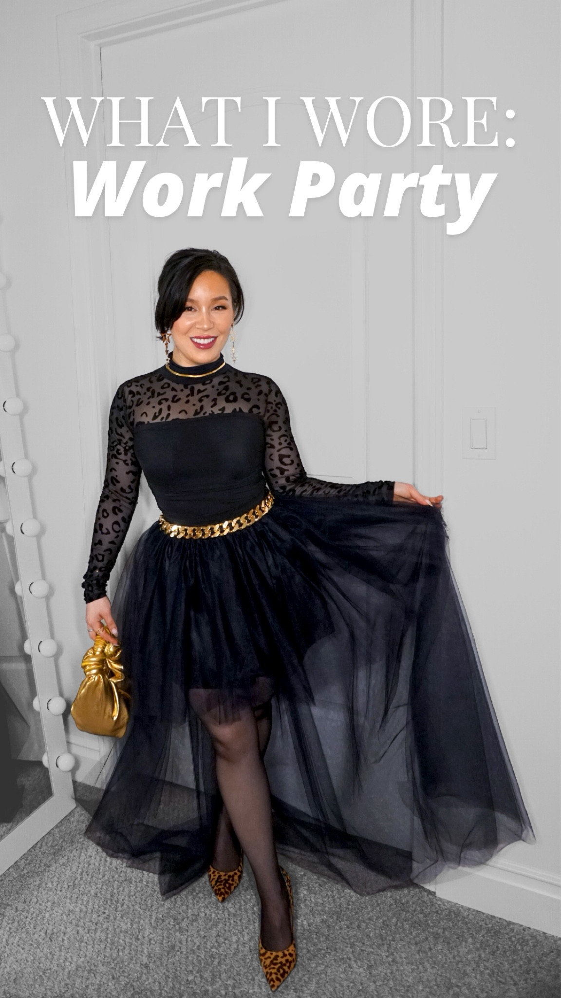 What I wore to my company Holiday party? ✨ The theme was “A Night of Gold Stars” so I wore gold star earrings 💫 I love this high low tulle skirt and got so many compliments on it! I brought my dog to the party and didn’t have any trouble walking him even in this outfit lol

Bodysuit: small
Skirt: small (but I wish I sized up)
Heels: true to size
Lipstick shade: Luv Ya Backtalk (this lipstick will stay on through all your food and drink it’s incredible AND comfortable)

affordable outfit ideas, amazon holiday fashion, petite style inspo, petite ootd, holiday outfit ideas, affordable holiday outfit ideas, petite fashion 

#LTKHoliday #LTKSeasonal #LTKFindsUnder50