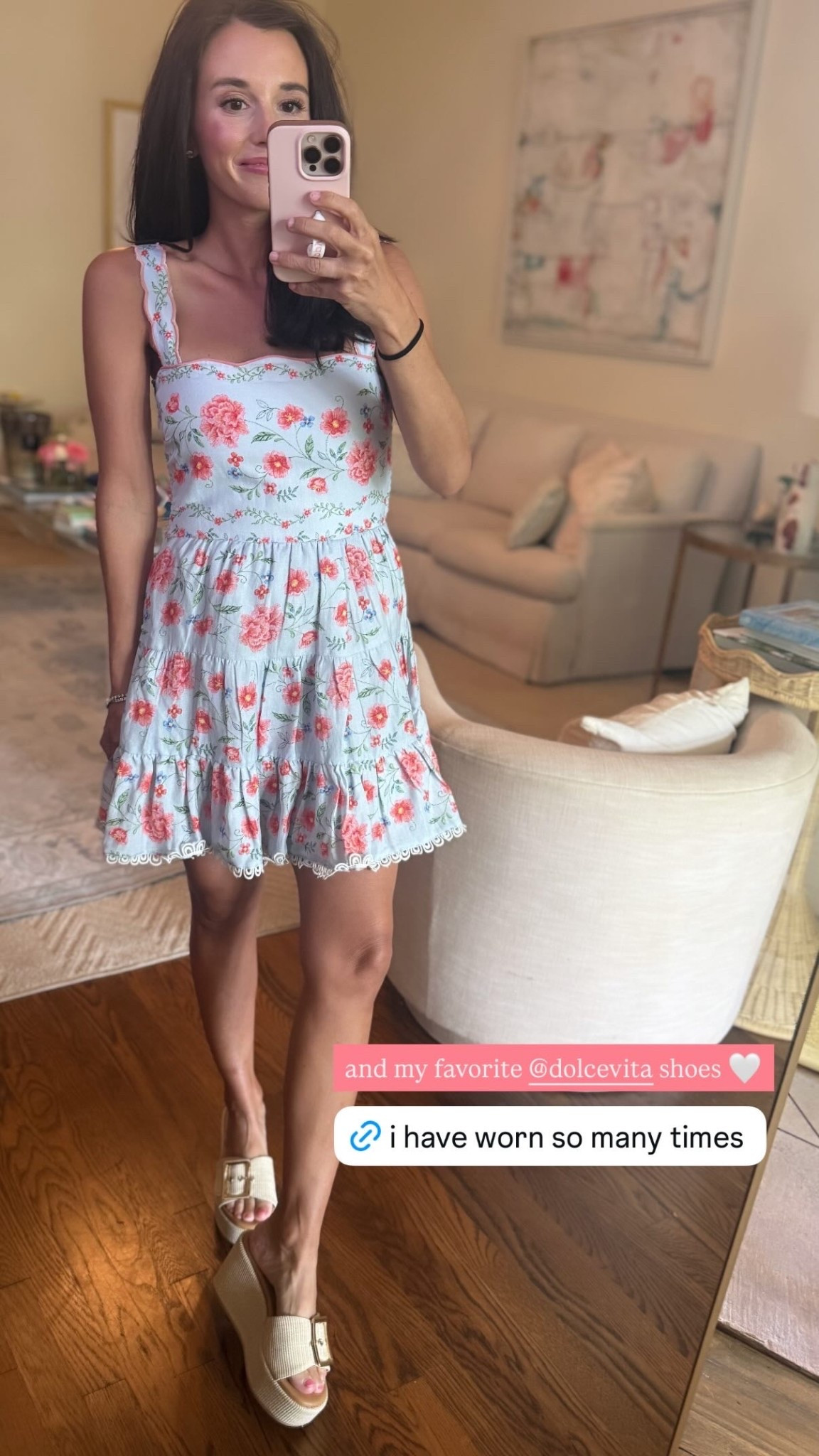what i wore to eloise’s dance recital! i am obsessed with this dolce vita raffia shoes and this saylor dress i have on in an XS!!!

#LTKdayinmylife #LTKgrwm #LTKootd