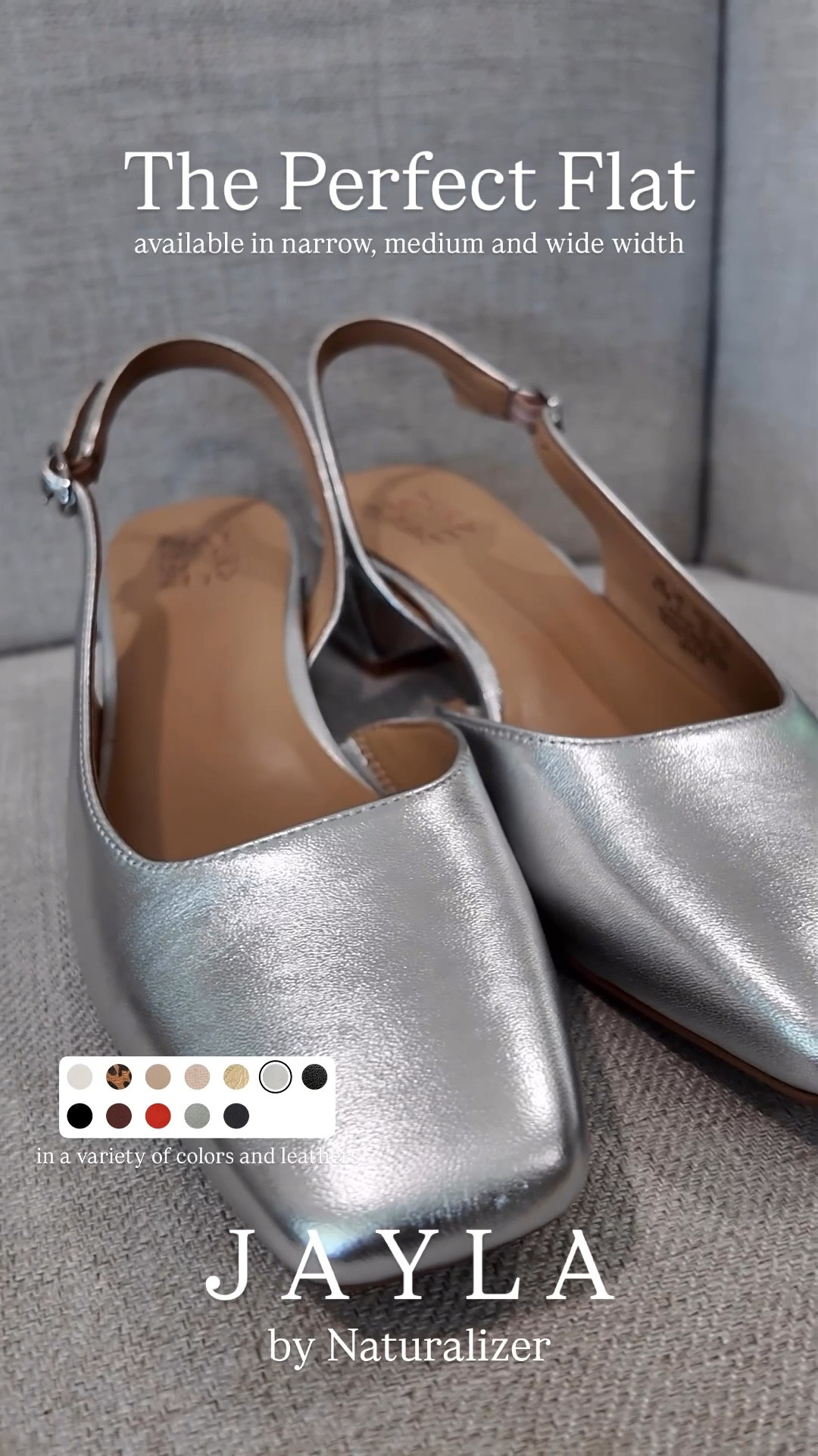 These Jayla flats from Naturalizer are perfect! They are available in narrow, medium, wide width and a ton of colors!! 

Work wear, heels, wide width friendly, summer outfit, smiles and pearls

#LTKShoeCrush #LTKMidsize #LTKOver40