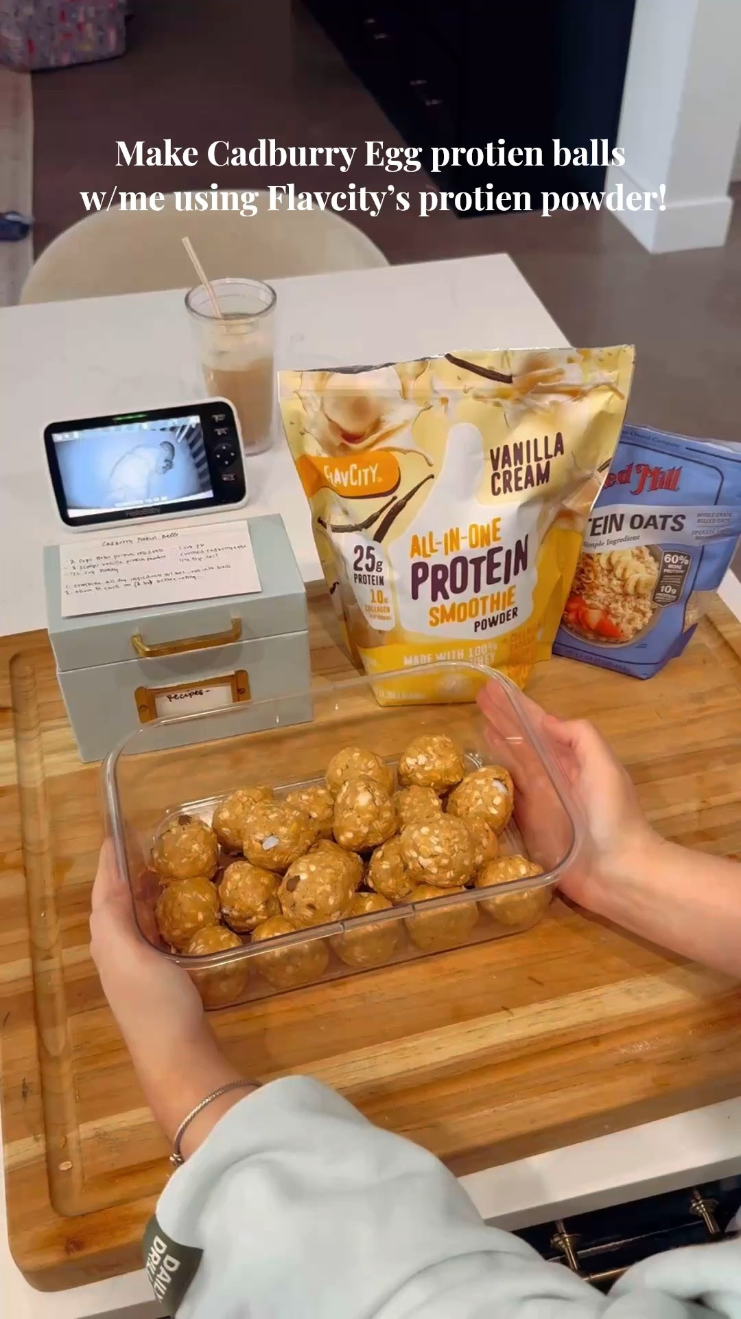 The perfect spring treat - Cadbury Egg protein balls 🐇🌼🌈 #cadburyeggs #proteinballs #springtreat #springdiy #recipe 

#LTKfoodie #LTKfitnessgoals #LTKmomlife