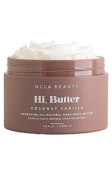 NCLA Hi, Butter All Natural Shea Body Butter in Coconut Vanilla from Revolve.com | Revolve Clothing (Global)