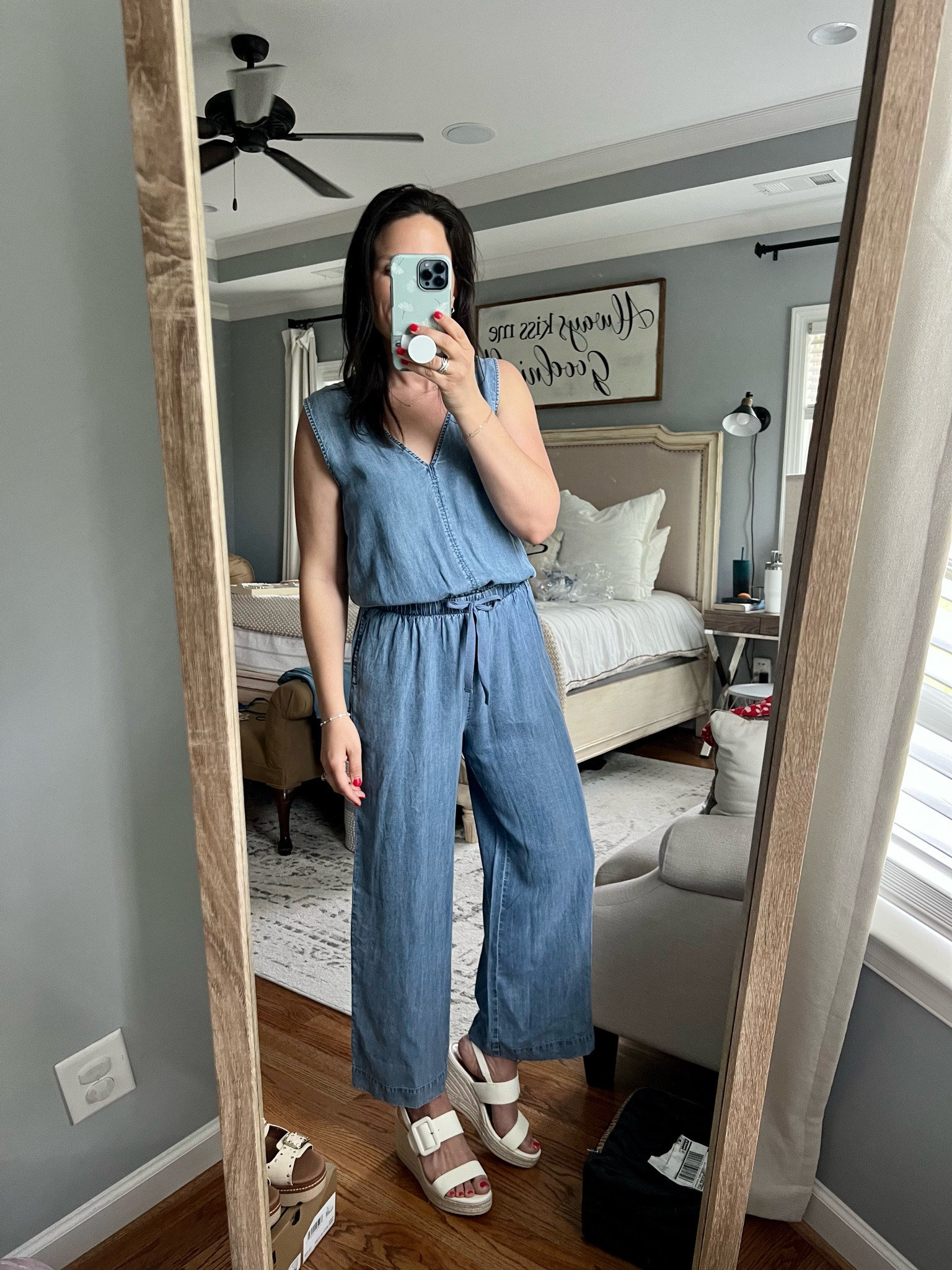 The most flattering lightweight flattering jumpsuit!!! Worth the splurge! A spring/summer staple! 

I’m wearing a Small in the jumpsuit and also grabbed the matching lightweight jacket in an XS

#LTKstyletip #LTKtravel #LTKSeasonal