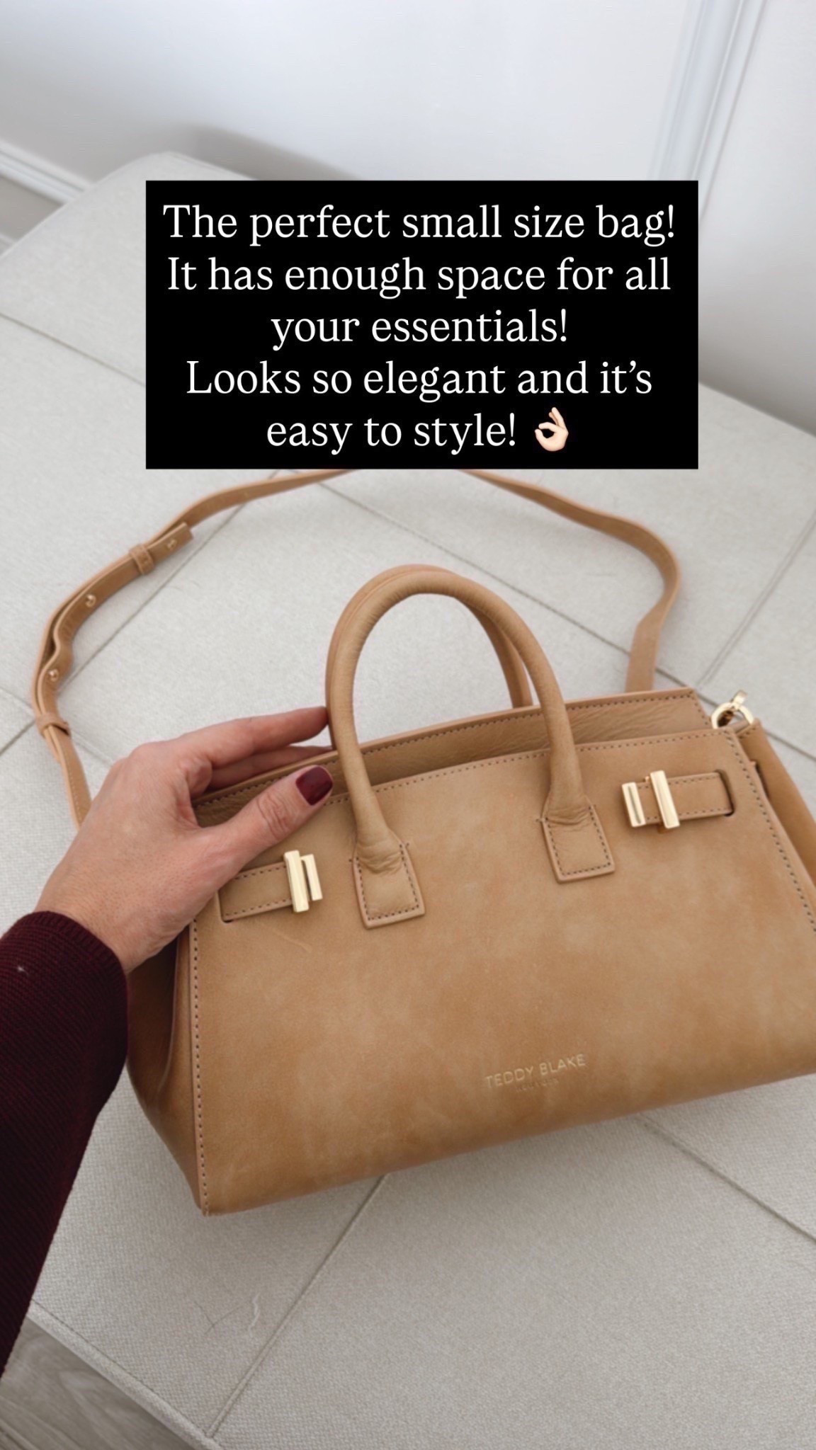 Perfect gift for Mother’s Day 
The perfect small size bag!
It has enough space for all your essentials!
Looks so elegant and it's easy to style! 





#LTKU #LTKMothersDay #LTKootd