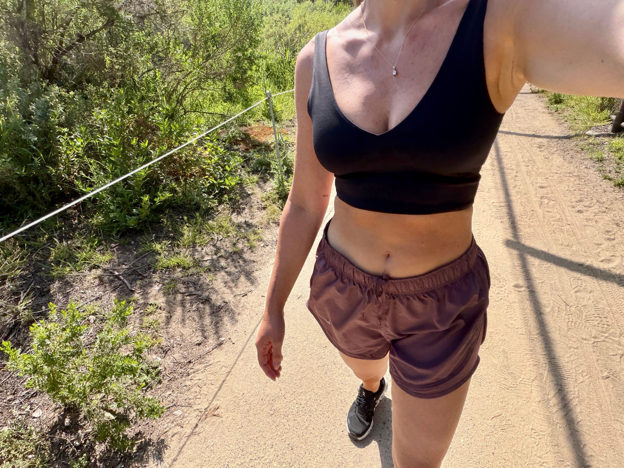 Mix matched activewear 
Size small bra 
Size M shorts 


#LTKOver40 #LTKfitnessgoals #LTKActive