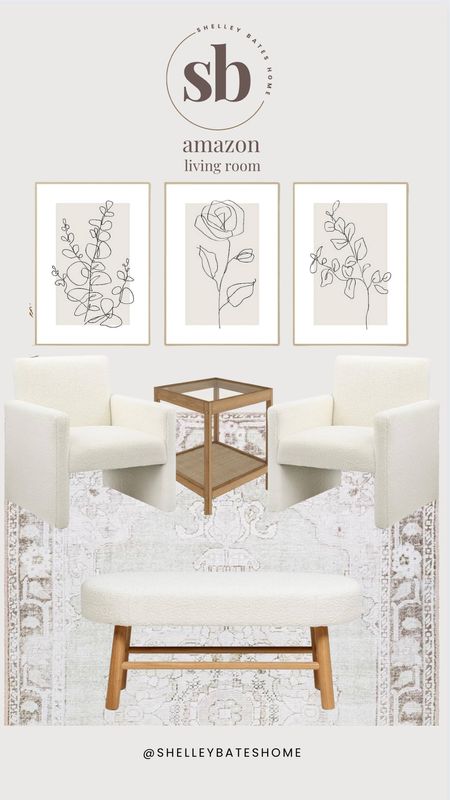 Amazon living room! 

Artwork, wallart, rug, chair, end table, ottoman, bench, home decor 

#LTKfindsunder100 #LTKhome #LTKsalealert