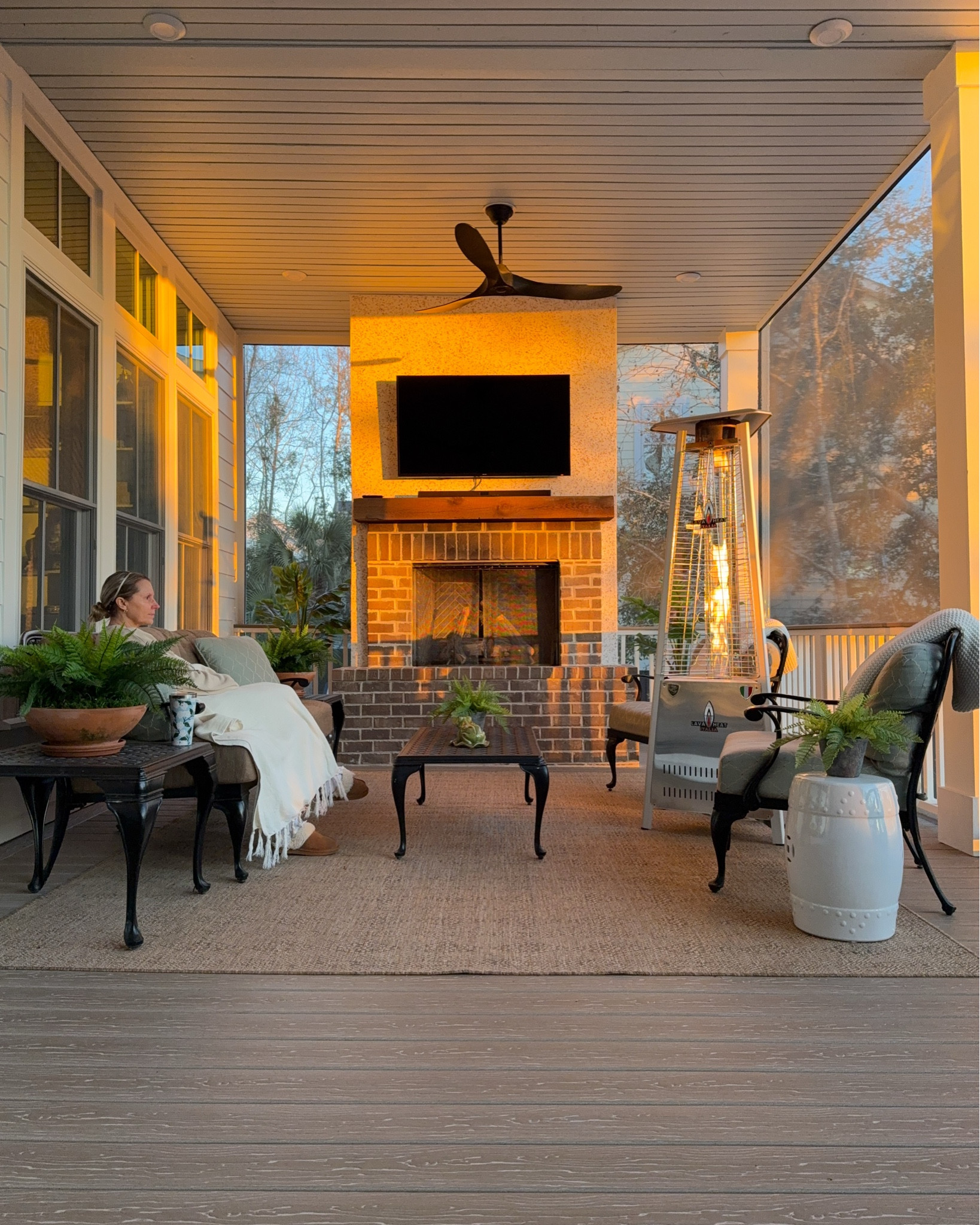 Turning our patio into a year-round gathering space has been one of my favorite home upgrades. The soft glow and warmth make evenings outdoors feel effortless—tea, throws, and lingering conversations included. I’ve linked the heater and cozy outdoor pieces here if you’re creating a space you’ll actually use in cooler months. Use code RACHEL10 for 10% off for the outdoor heater if interested. 

#LTKSeasonal #LTKHome