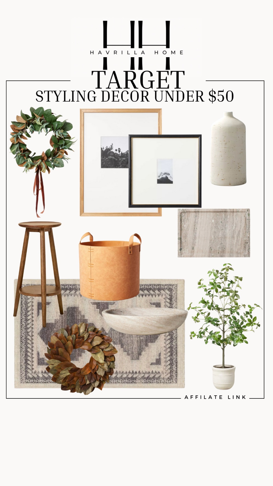 Target decor under $50, affordable Target decor, Target home decor finds, Target styling decor, Target budget decor, Target home accents under $50, Target living room decor under $50, Target neutral decor under $50, Target wall art under $50, Target entryway decor under $50, Target fall decor under $50, Target trendy home decor, Target affordable home accessories, Target budget-friendly home decor, Target modern decor under $50, Target boho decor under $50, Target bedroom decor under $50, Target kitchen decor under $50, Target decorative accents.  Follow @havrillahome on Instagram and Pinterest for more home decor inspiration, diy and affordable finds Holiday, christmas decor, home decor, living room, Candles, wreath, faux wreath, walmart, Target new arrivals, winter decor, spring decor, fall finds, studio mcgee x target, hearth and hand, magnolia, holiday decor, dining room decor, living room decor, affordable, affordable home decor, amazon, target, weekend deals, sale, on sale, pottery barn, kirklands, faux florals, rugs, furniture, couches, nightstands, end tables, lamps, art, wall art, etsy, pillows, blankets, bedding, throw pillows, look for less, floor mirror, kids decor, kids rooms, nursery decor, bar stools, counter stools, vase, pottery, budget, budget friendly, coffee table, dining chairs, cane, rattan, wood, white wash, amazon home, arch, bass hardware, vintage, new arrivals, back in stock, washable rug 

#LTKFindsUnder50 #LTKFindsUnder100 #LTKHome