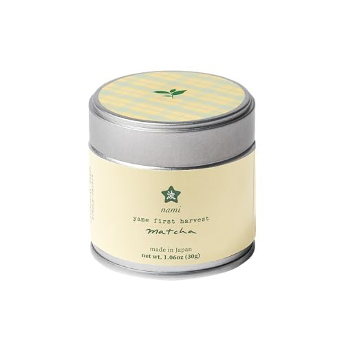 Nami Matcha – First Harvest from Yame, Japan – Premium Japanese Green Tea Powder – 30g – Single Origin | Amazon (US)