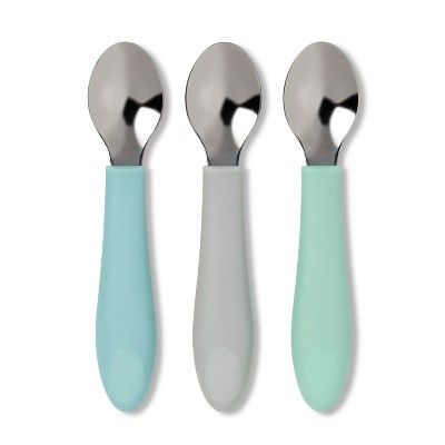 Stainless Head Spoon - Cloud Island™ 3pk | Target