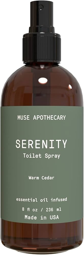 Muse Apothecary Flush Ritual - Botanical Collection - Aromatic & Refreshing Toilet Spray, Use Bef... | Amazon (US)