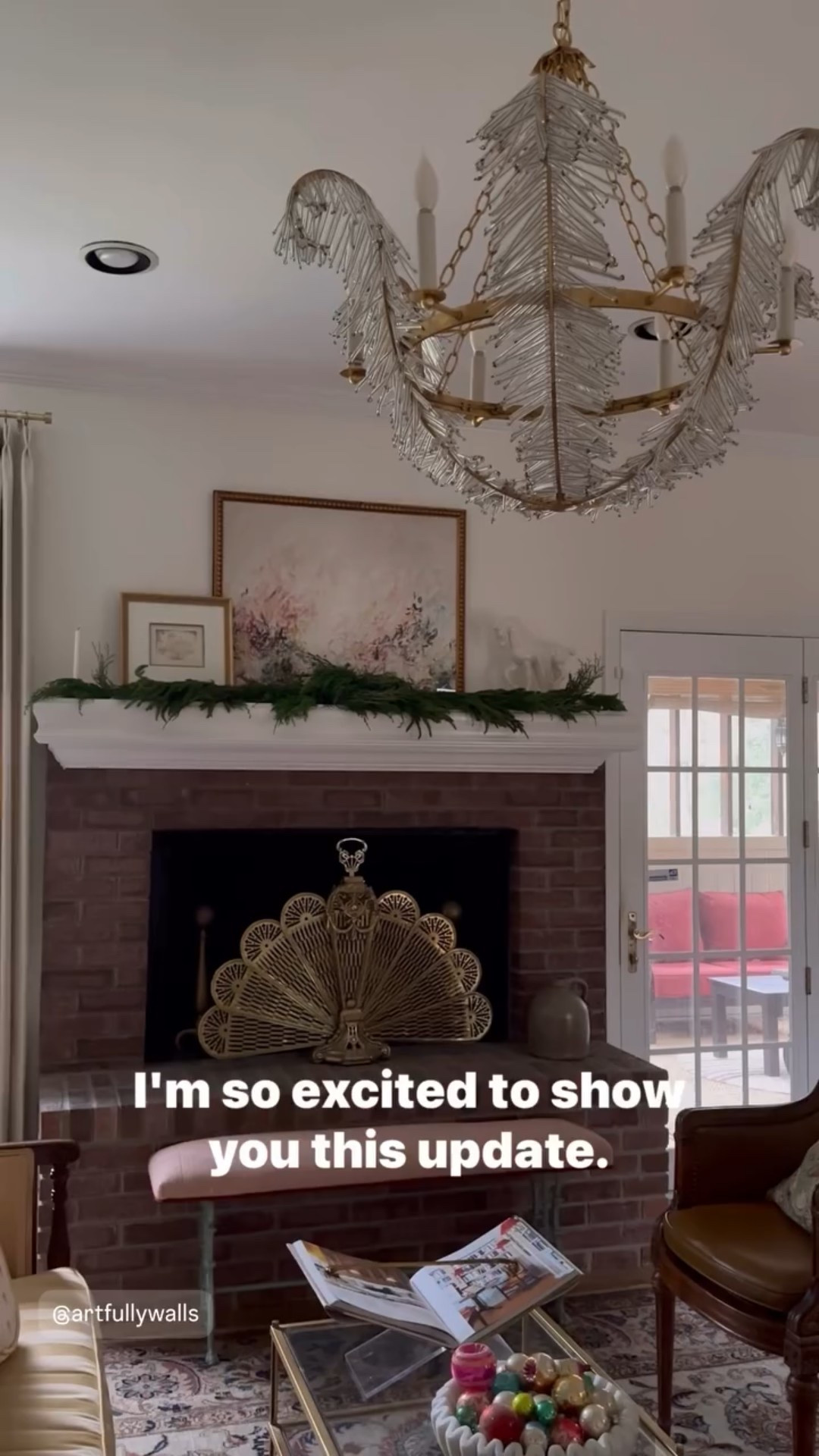 Sharing a look at some new home decor and mantel artwork in the living room. It’s been so fun to design and style this space with a bright color palette and I think this artwork is perfect! 

#LTKHome #LTKvlog