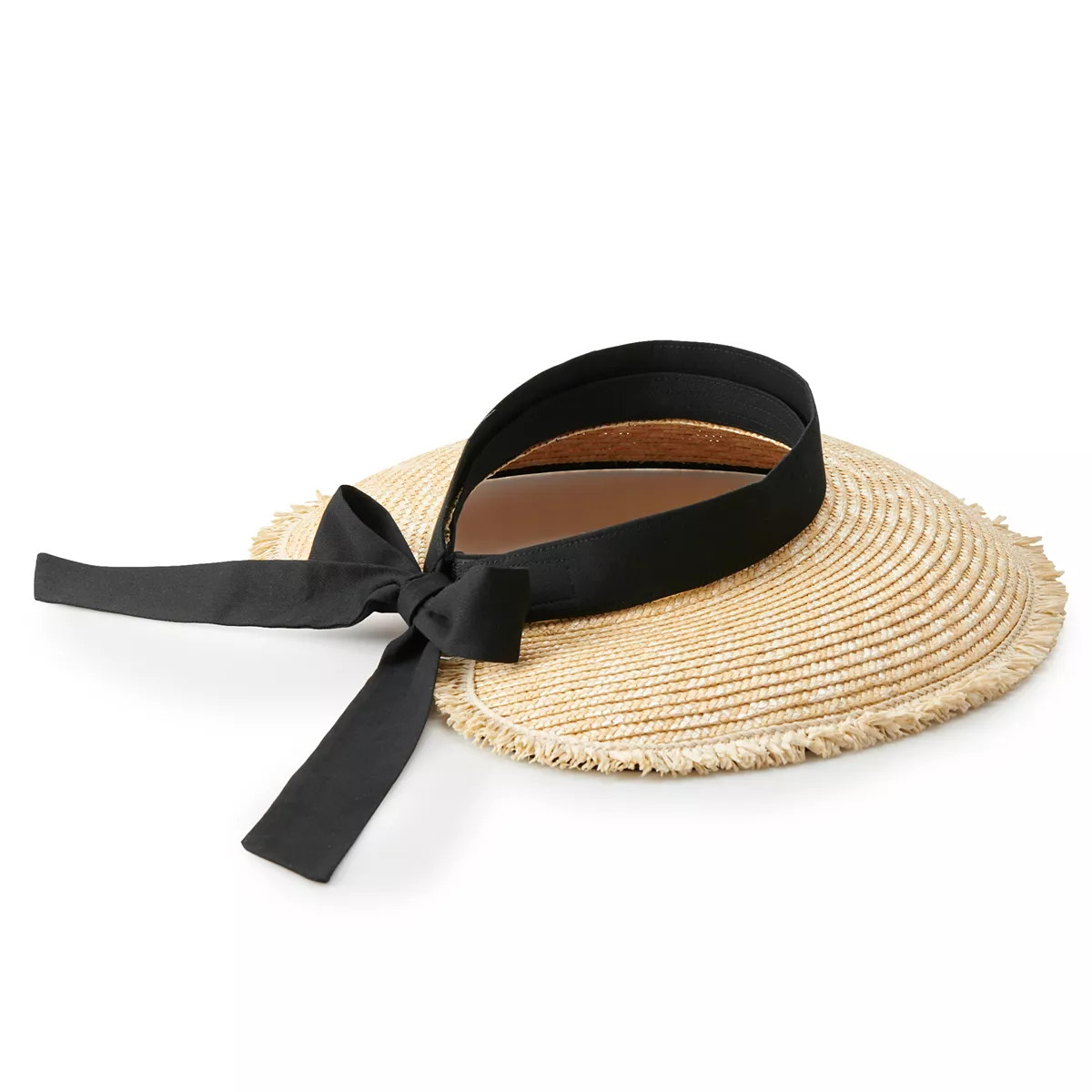 Women's LC Lauren Conrad Straw Visor Hat | Kohl's