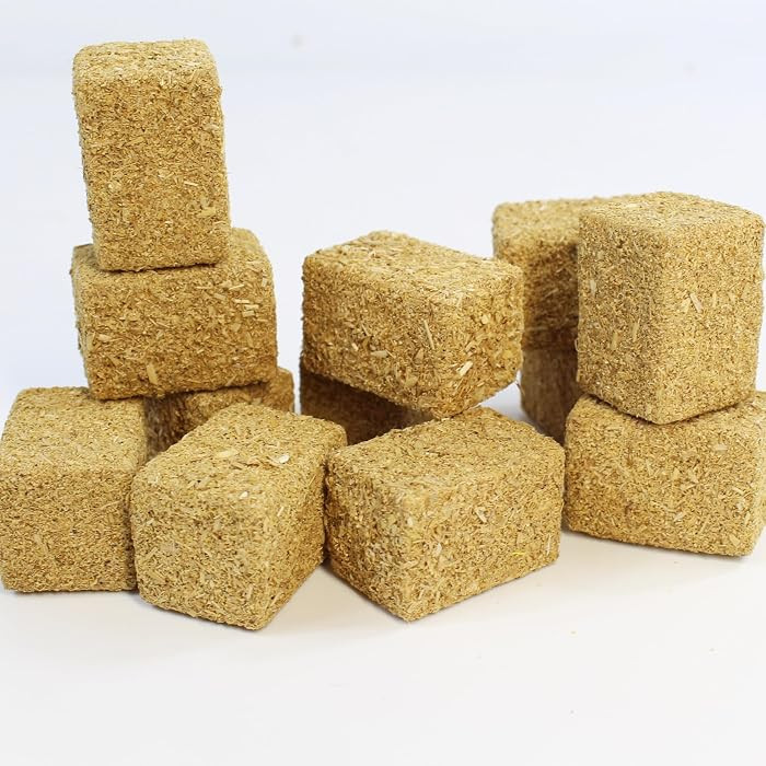 Mini Hay Bales Decorative Straw Bales, 12Pcs Mini Haystack Miniature Hay Bales for Dollhouse, Cra... | Amazon (US)