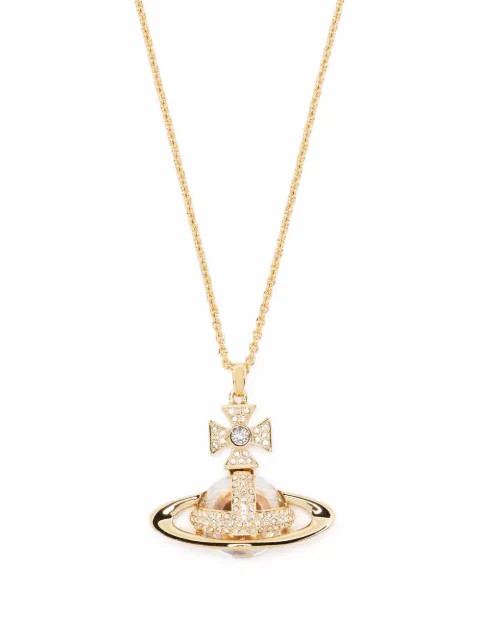 Vivienne Westwood Orb Pendant Necklace - Farfetch | Farfetch Global