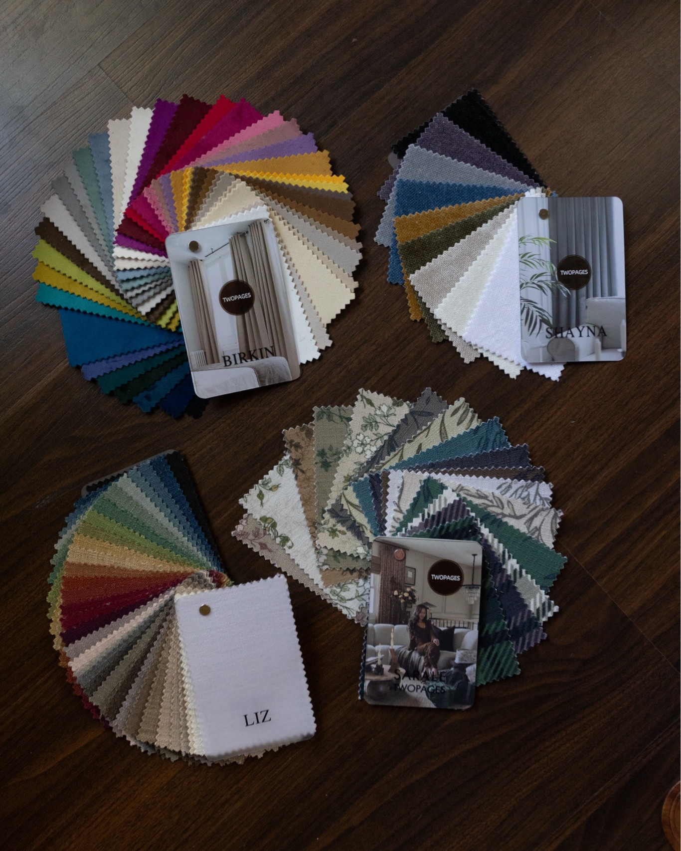 Twopages’ sample fabric swatches help make your curtain selection a breeze. These are the sample booklets I used  

#LTKHome #LTKStyleTip