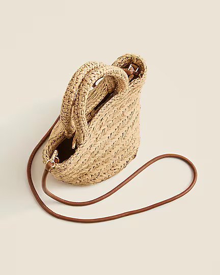 Small Malta handwoven straw bag | J. Crew US