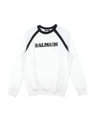 Balmain Toddler Boy Sweatshirt White Size 6 Rayon, Cotton | YOOX (US)