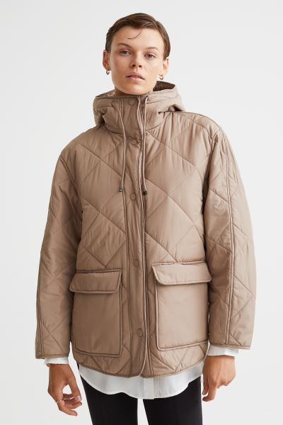 Oversized Quilted Jacket | H&M (US + CA)