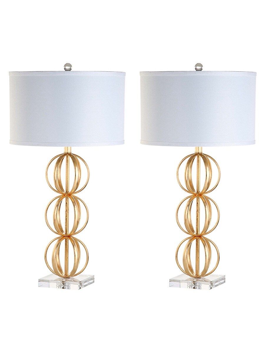 Safavieh Annistyn 2-Piece Table Lamp Set - Gold White | Saks Fifth Avenue OFF 5TH