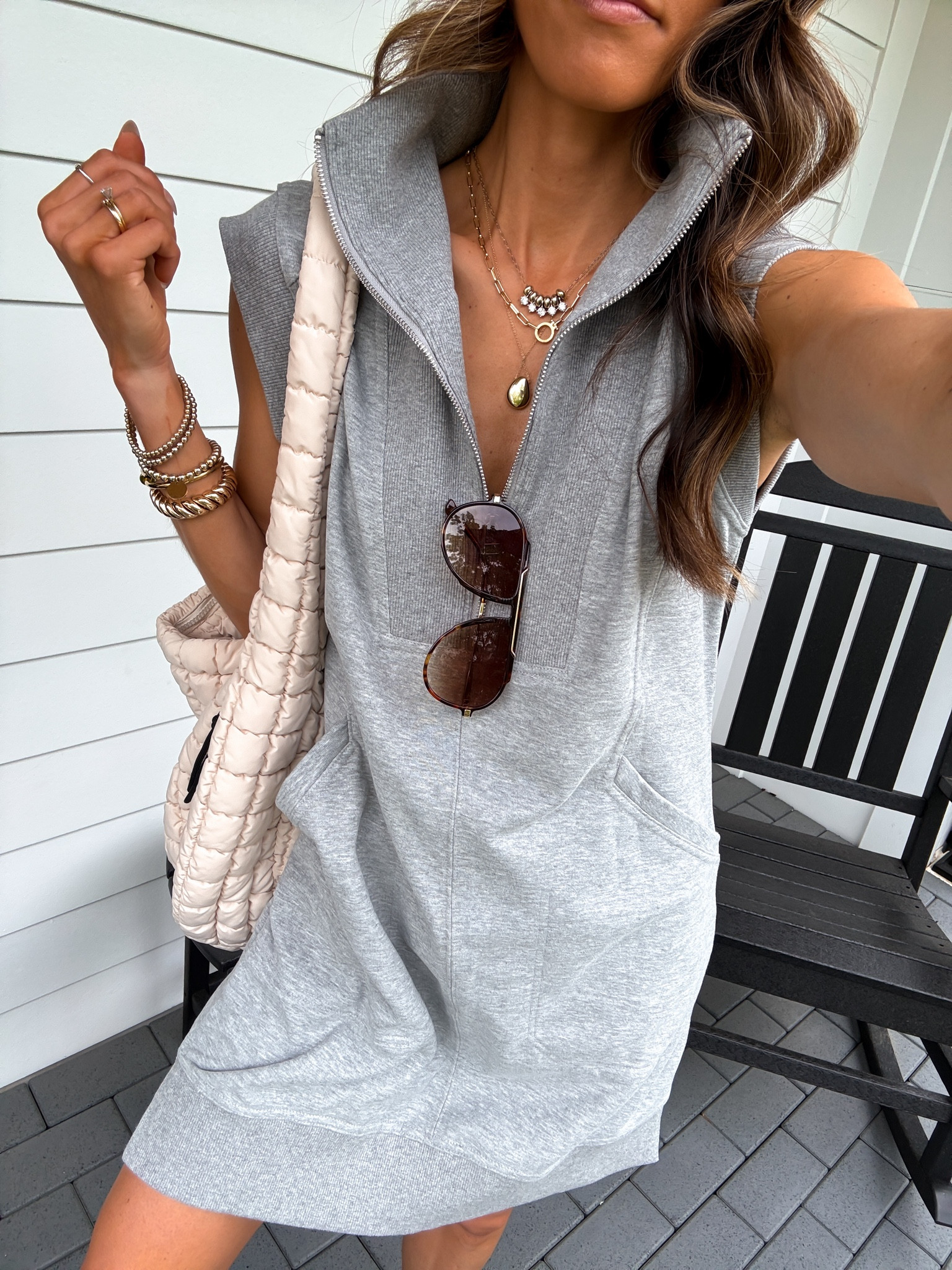 Wearing a small. Fits true to size. 

#LTKmomlife #LTKgrwm #LTKfitnessgoals