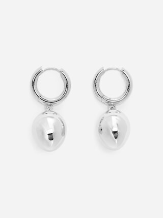 Silver-Plated Pendant Earrings | Arket UK