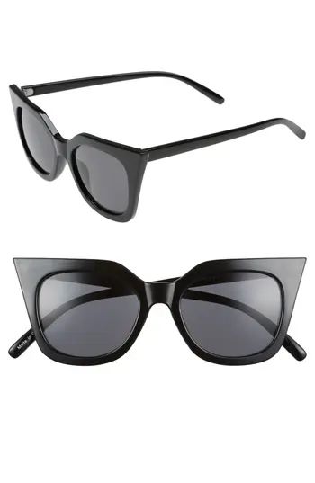 Women's Bp. 48Mm Cat Eye Sunglasses - Black | Nordstrom