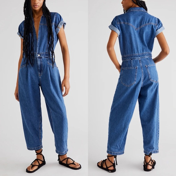 Free People Marla Trouser Coverall Jumpsuit | Poshmark