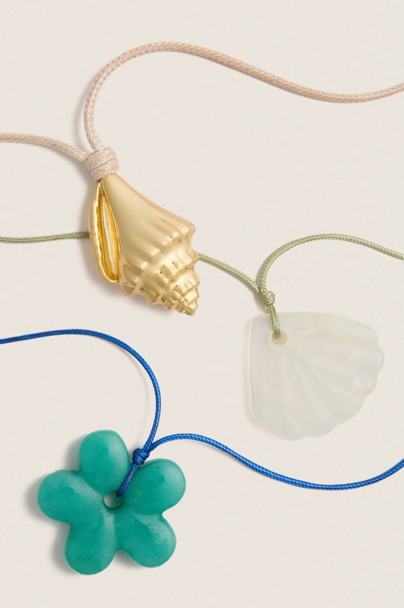 Jade Semi Precious Floral Amelie Necklace | Tuckernuck (US)