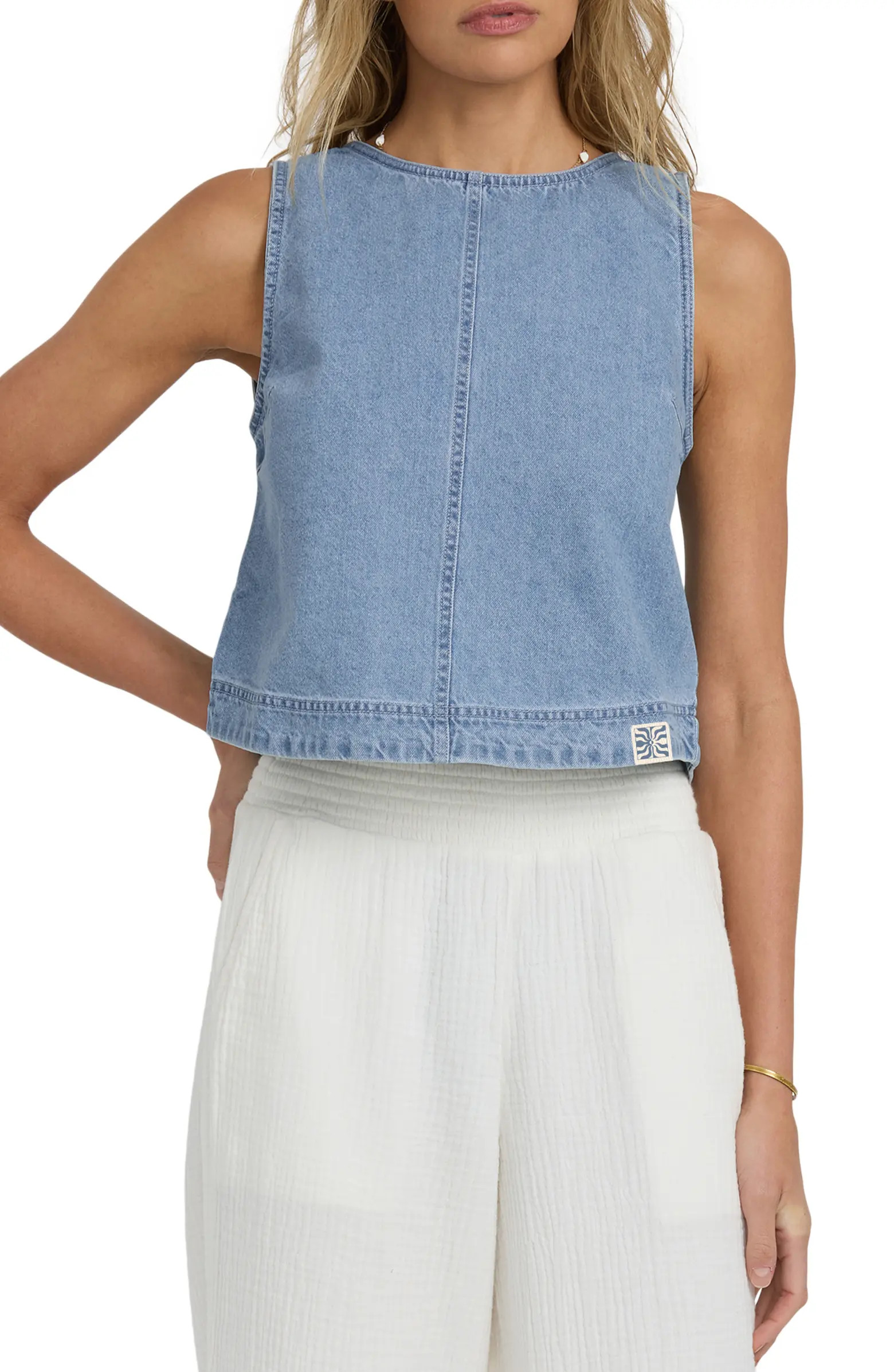 Sea Breeze Denim Shell | Nordstrom