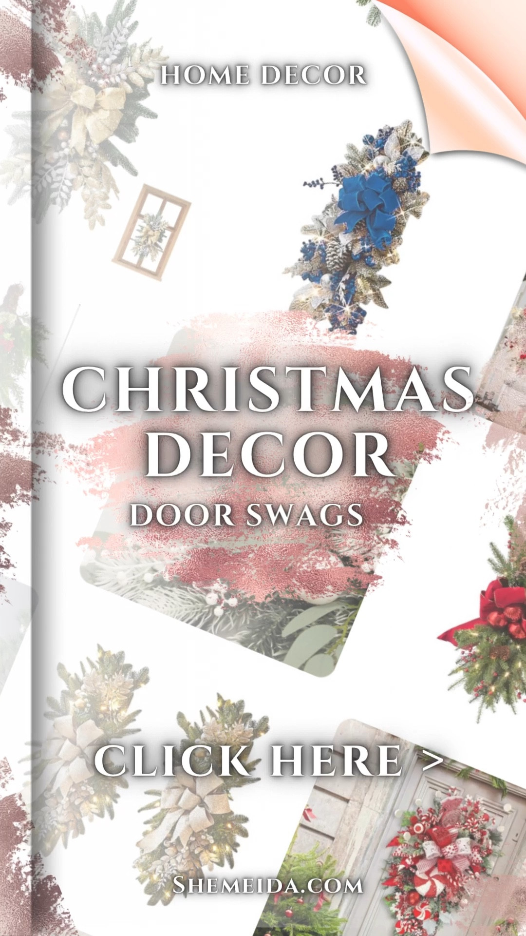 Super Cute Christmas Decor Door Swag Finds! 
#christmas #christmasdecor #homedecor #walmart #walmartchristmas #doorswag

#LTKSeasonal #LTKhome #LTKunder100