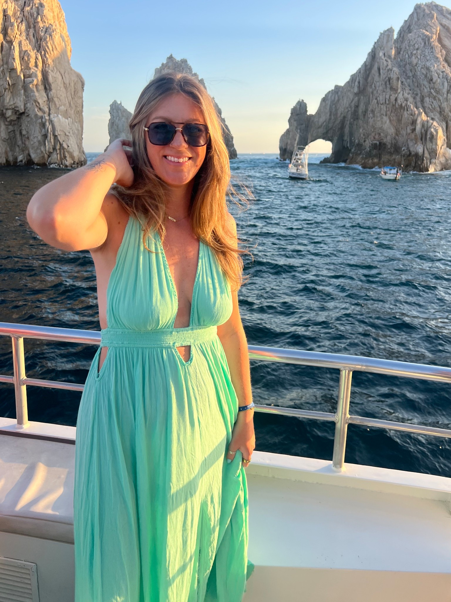 Wearing a large, medium would’ve been fine too. Great dress for vacation, a wedding, Napa trip, or even just for summer 

#LTKWedding #LTKTravel #LTKOver40