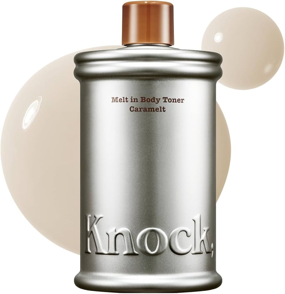 Knock Melt-In Body Toner, Instant Glass Body Glow, Ceramide Moisture Lock, Lightweight Milky Mois... | Amazon (US)