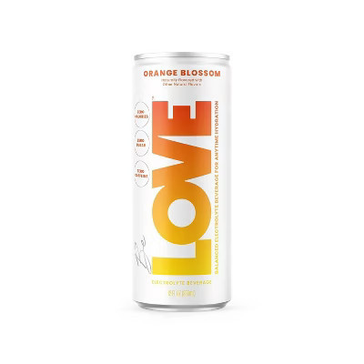 Be LOVE Orange Blossom Balanced Electrolyte Drink for Anytime Hydration 12 fl oz | Target