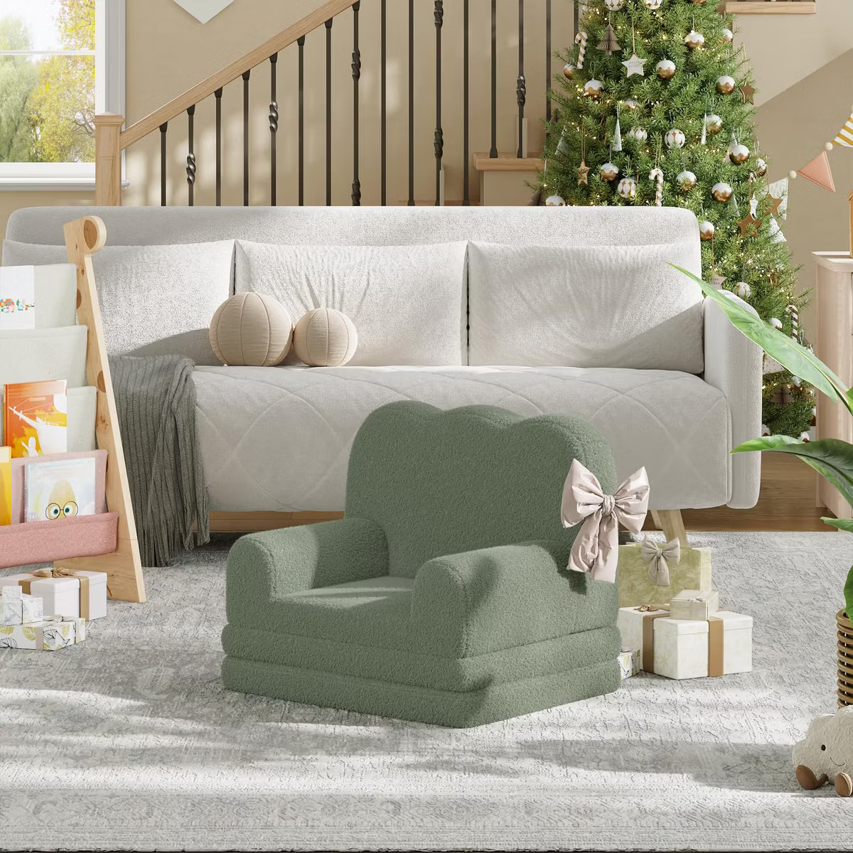 Coucheta Kids Couch, 2-In-1 Comfy Toddler Couch Fold Out, Convertible Sofa to Lounger Foam Kids C... | Target