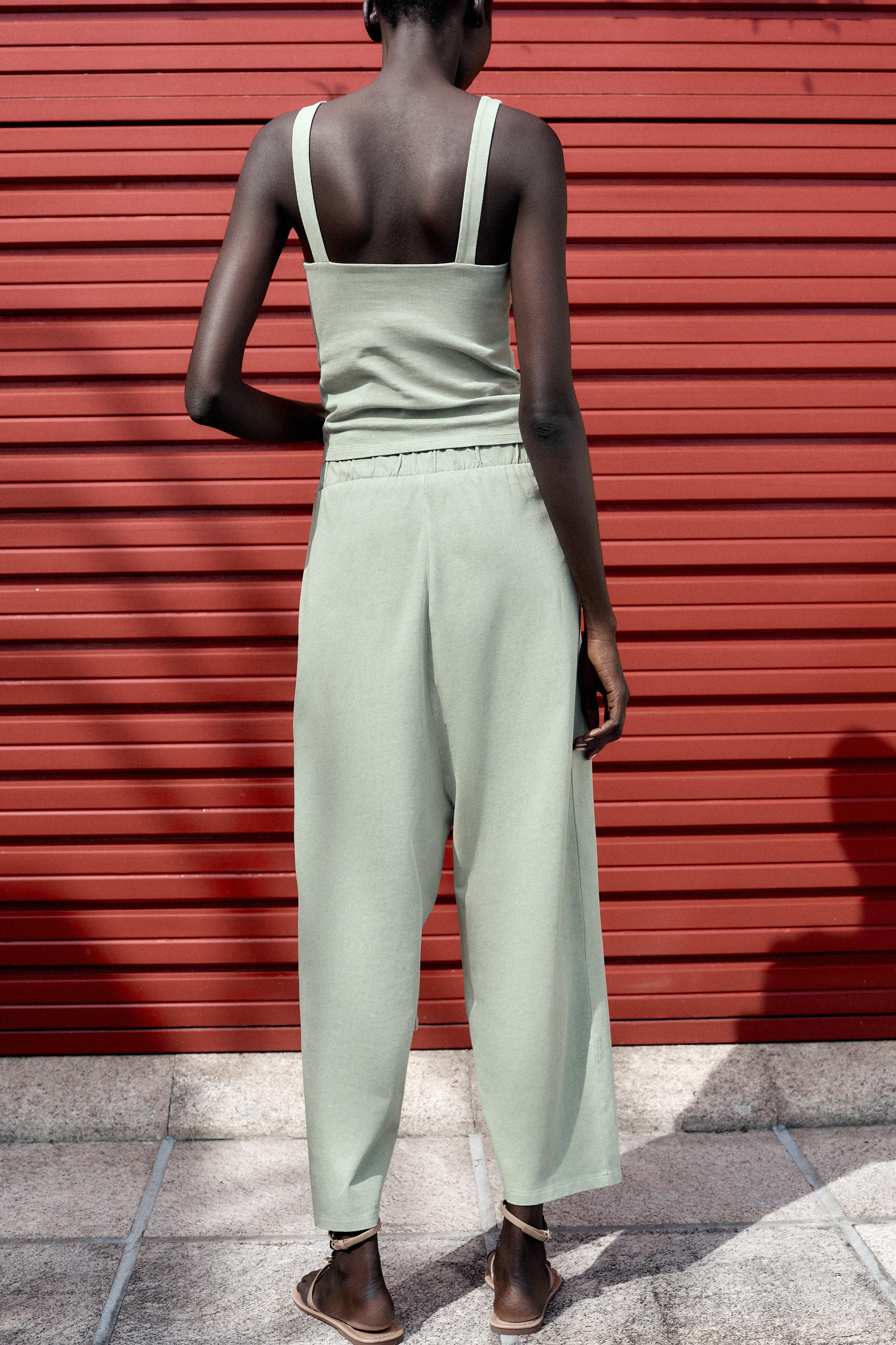 WASHED SARONG PANTS | Zara US