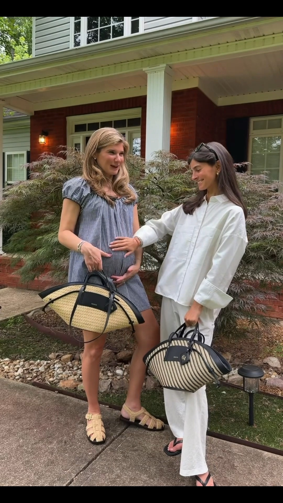Liv’s bump and our new @PARIS/64 basket bags 🥰🥹🩷

#LTKootd