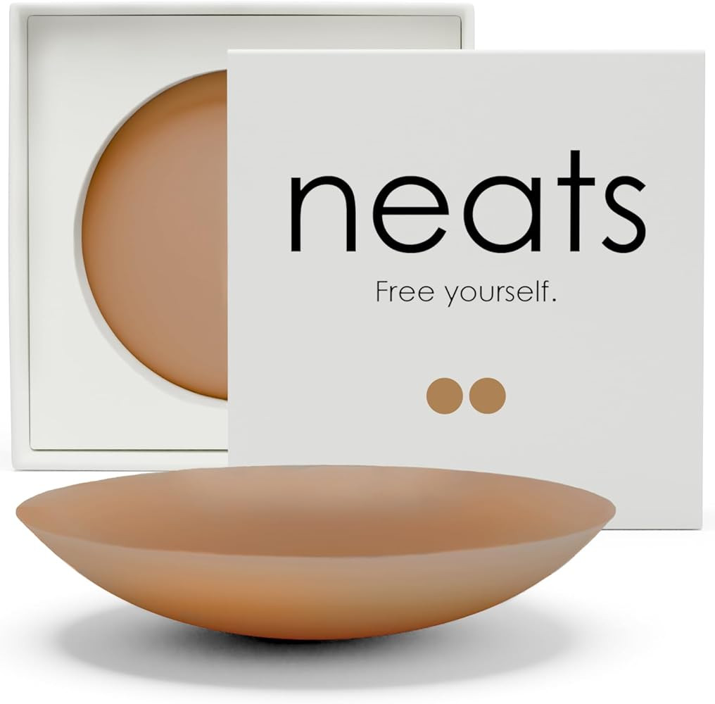 NEATS Nipple Covers for Women, Reusable & Hypoallergenic Silicone Pasties, Adhesive Breast Petals | Amazon (UK)
