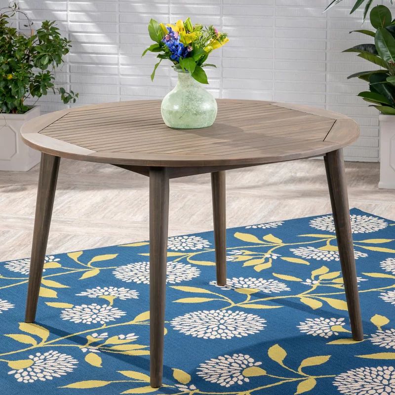 Gardner Acacia Outdoor Dining Table | Wayfair North America