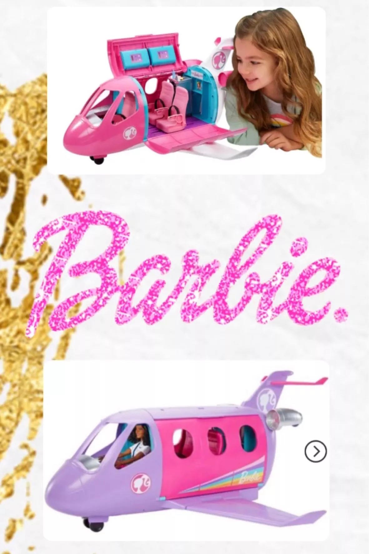 Barbie - Airplane Adventures Playset