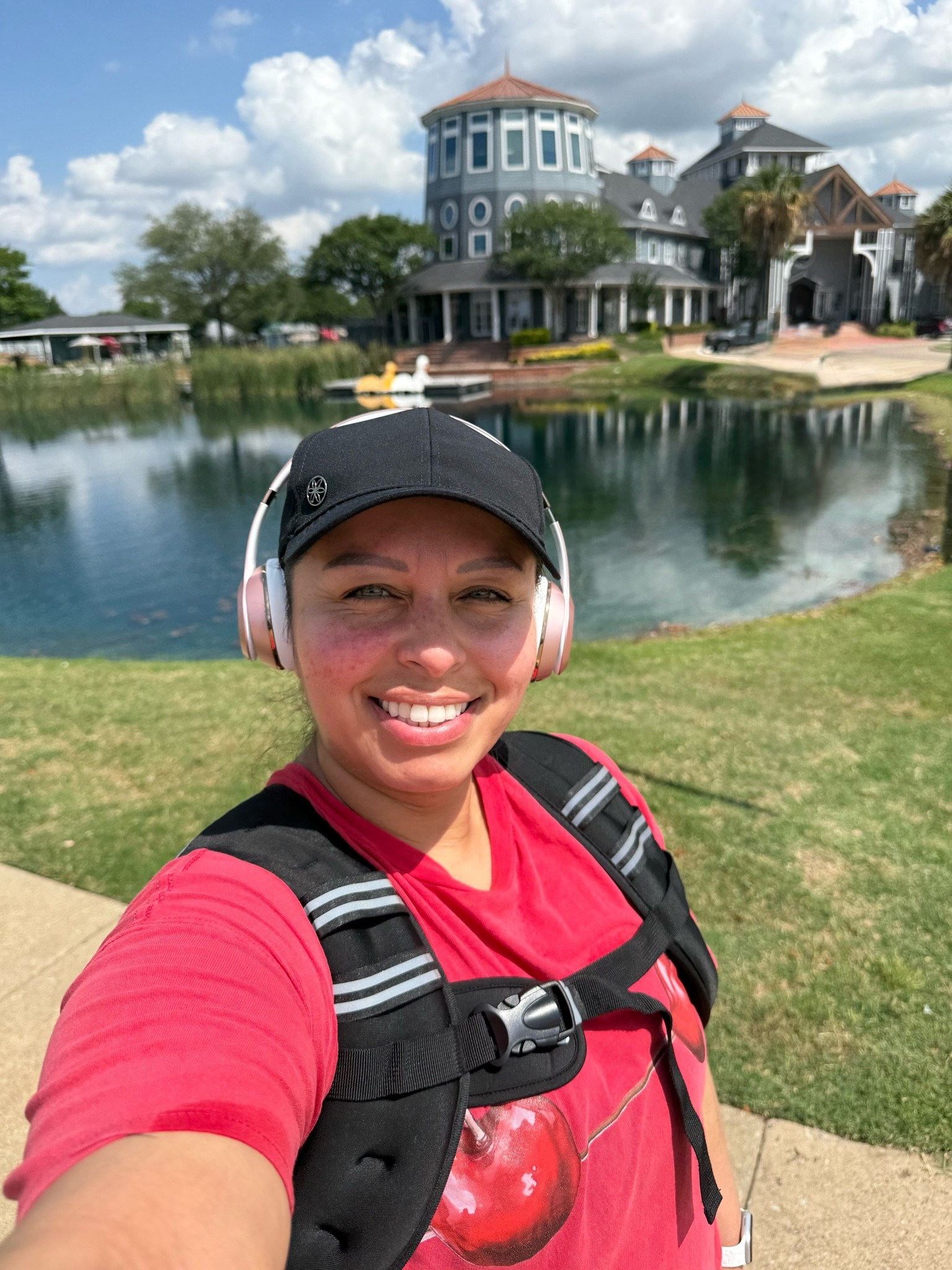Morning walk with my weighted vest. 

Mom over 40, going through Perimenopause, summer, stay active, working out, fitness, fashion, style. ￼

#LTKActive #LTKOver40 #LTKfitnessgoals