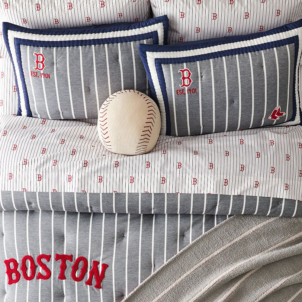 Baseball Shaped Pillow | Pottery Barn Teen