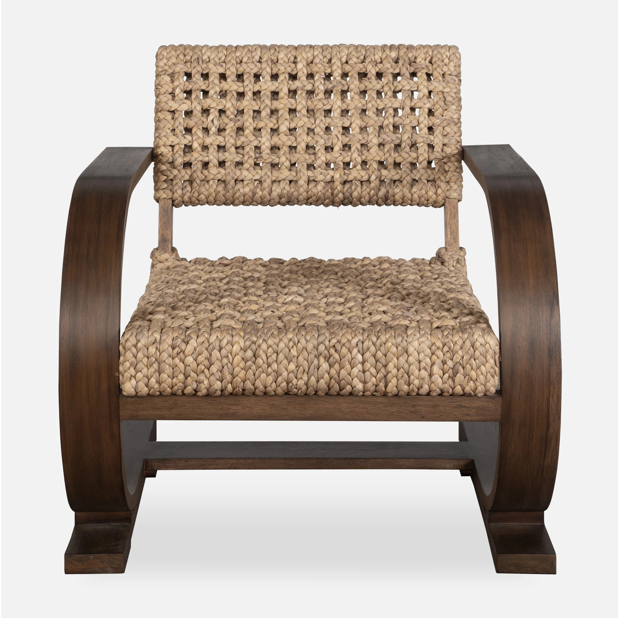 Beachcrest Home™ Goodridge Walnut Accent Chair | Wayfair North America