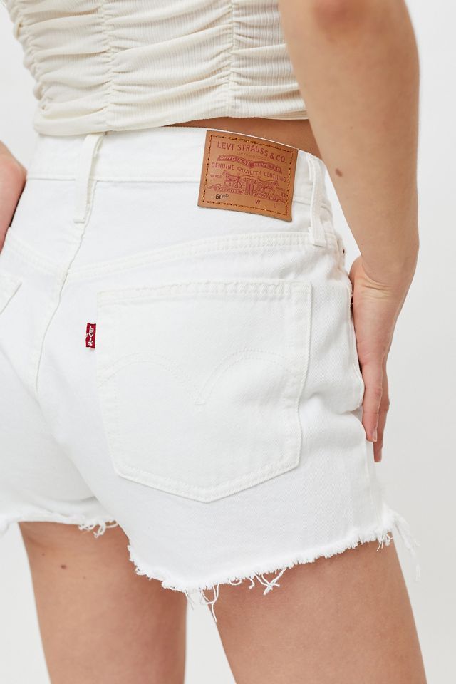 Levi’s 501 High-Waisted Denim Short – Keep It Clean | Urban Outfitters (US and RoW)