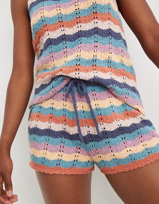 Aerie Sweater High Waisted Short | American Eagle Outfitters (US & CA)