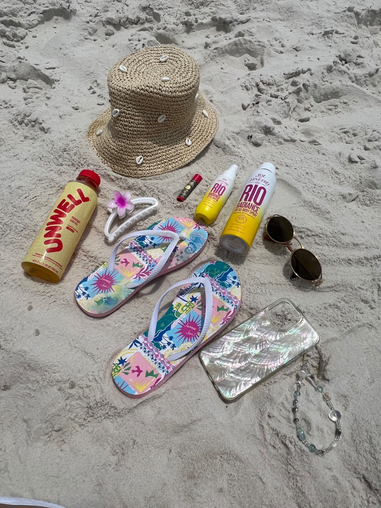Beach Essentials ☀️💄🕶️👒🩴

#LTKSummerEdit #LTKTravel #LTKBeauty